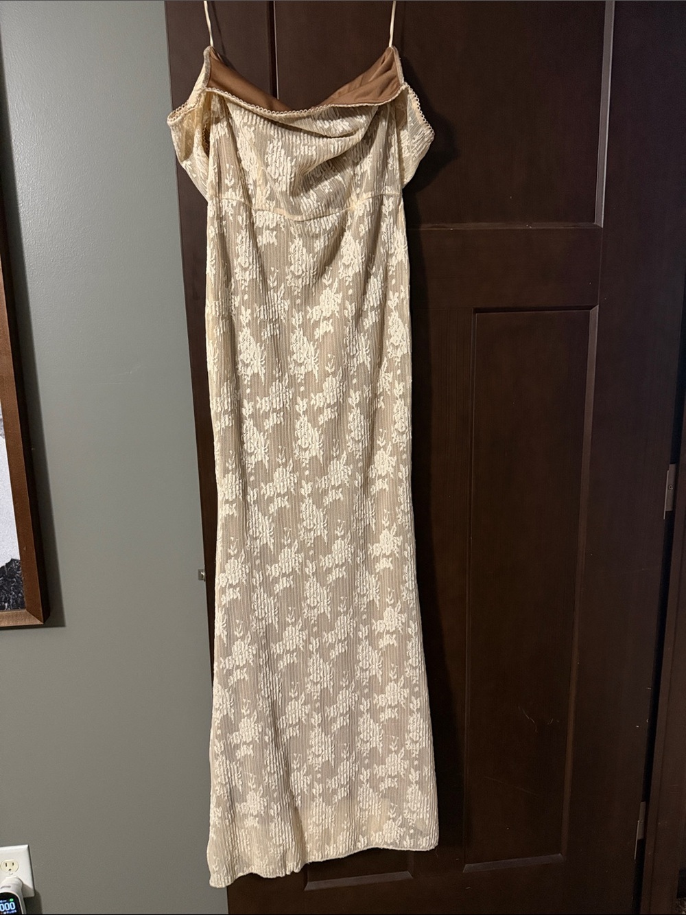 Worth Collective Off the shoulder Maternity dress